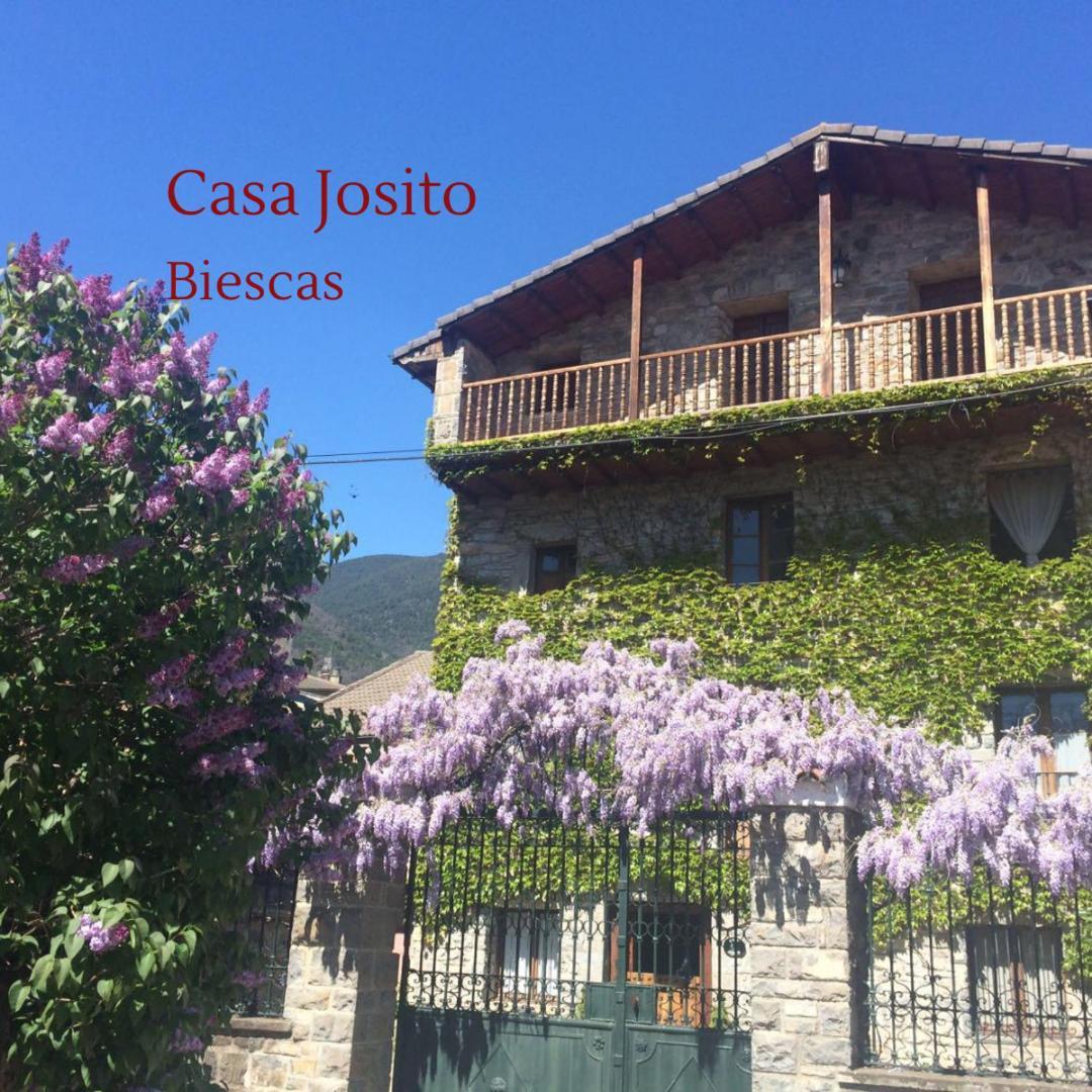 Biescas Apartamento Casa Josito La Cadiera Exterior foto